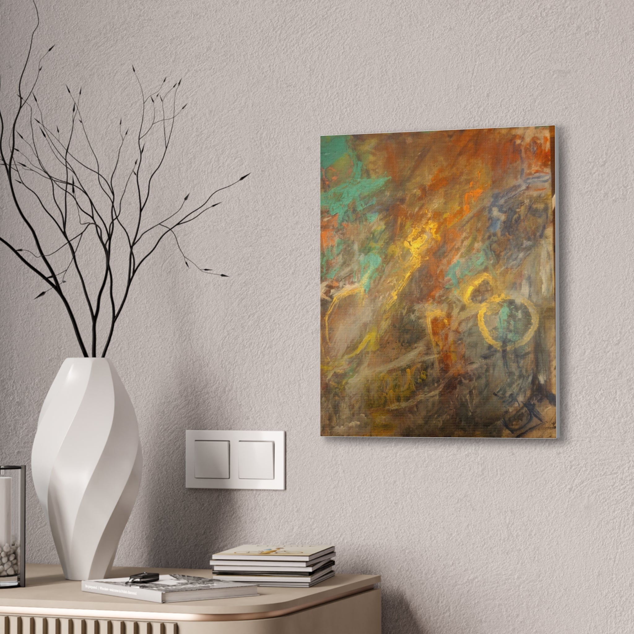 Live Painting using new technologies from Heaven using the new and old with refractories of light