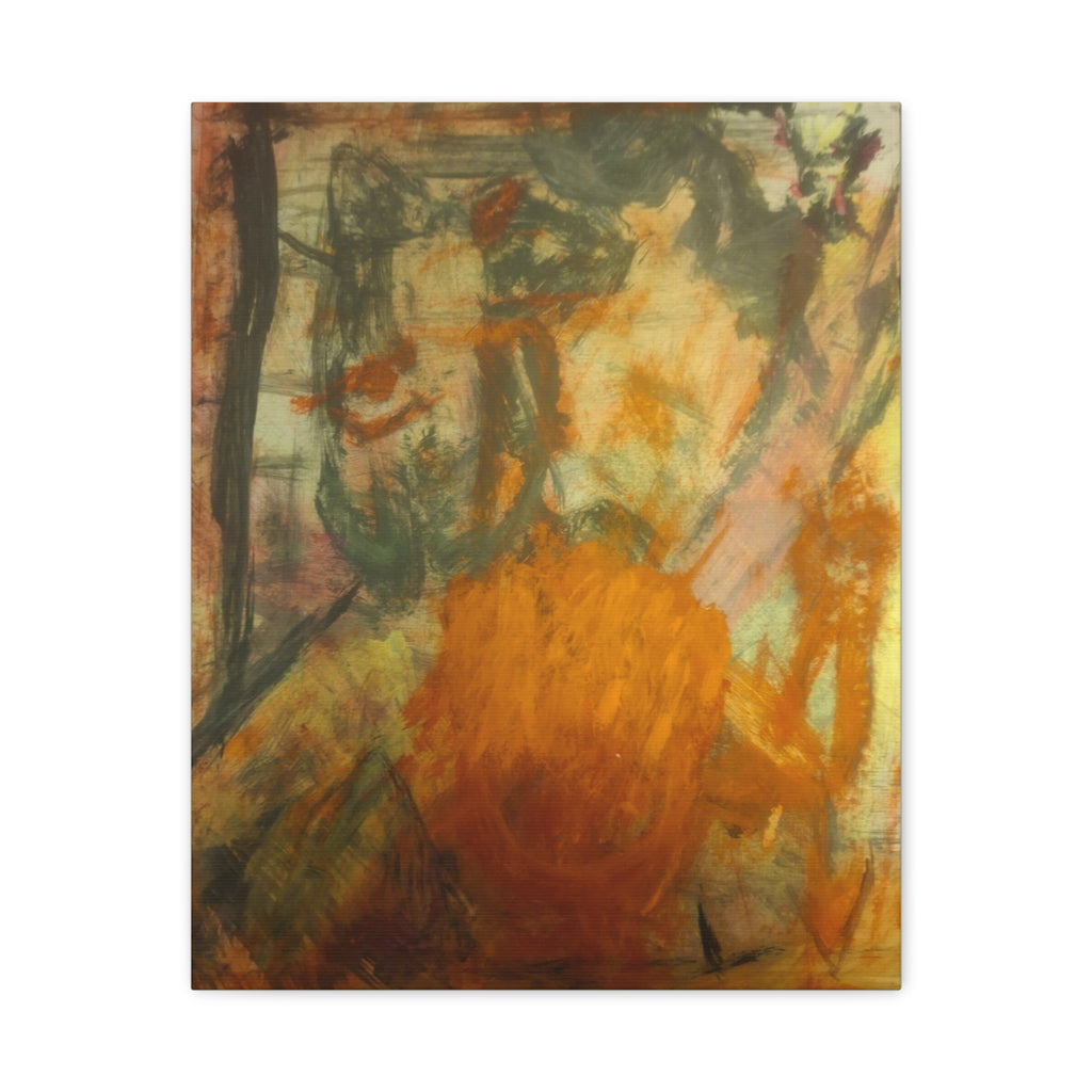 Live Painting using new technologies from Heaven using the new and old with refractories of light Print — Stretched 1.25" Wall Art