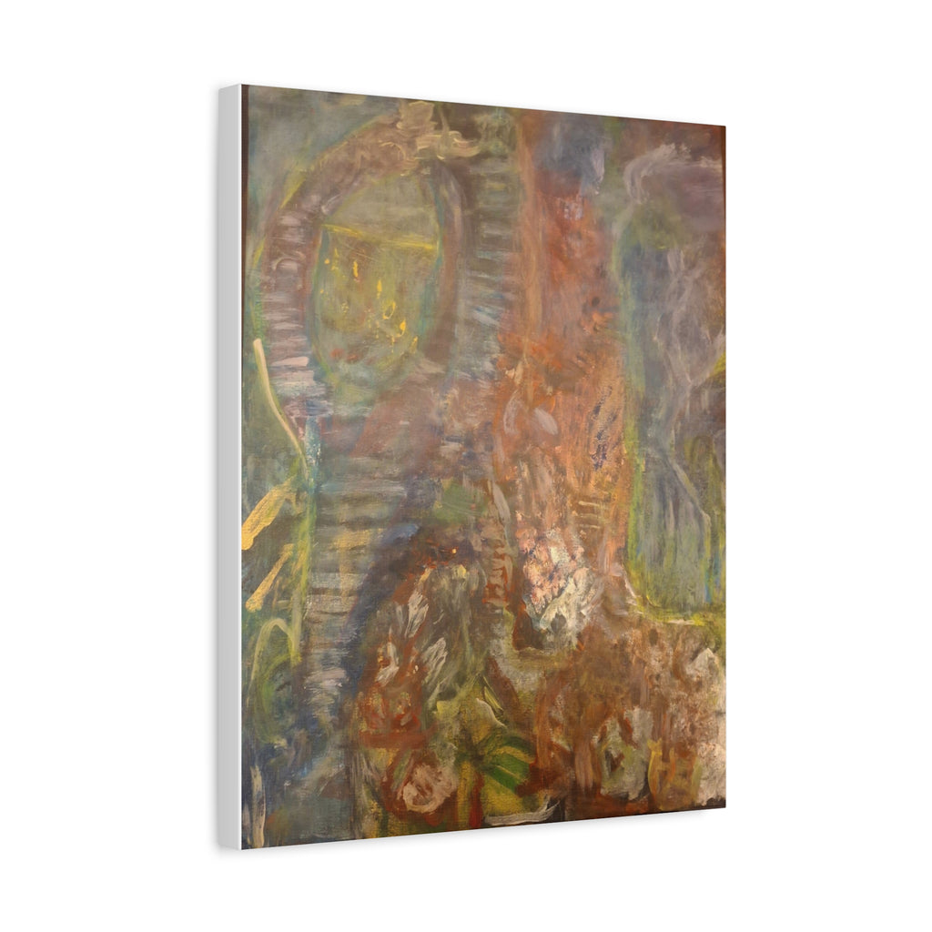 Live Painting using new technologies from Heaven using the new and old with refractories of light Canvas Print — Matte Stretched Wall Art