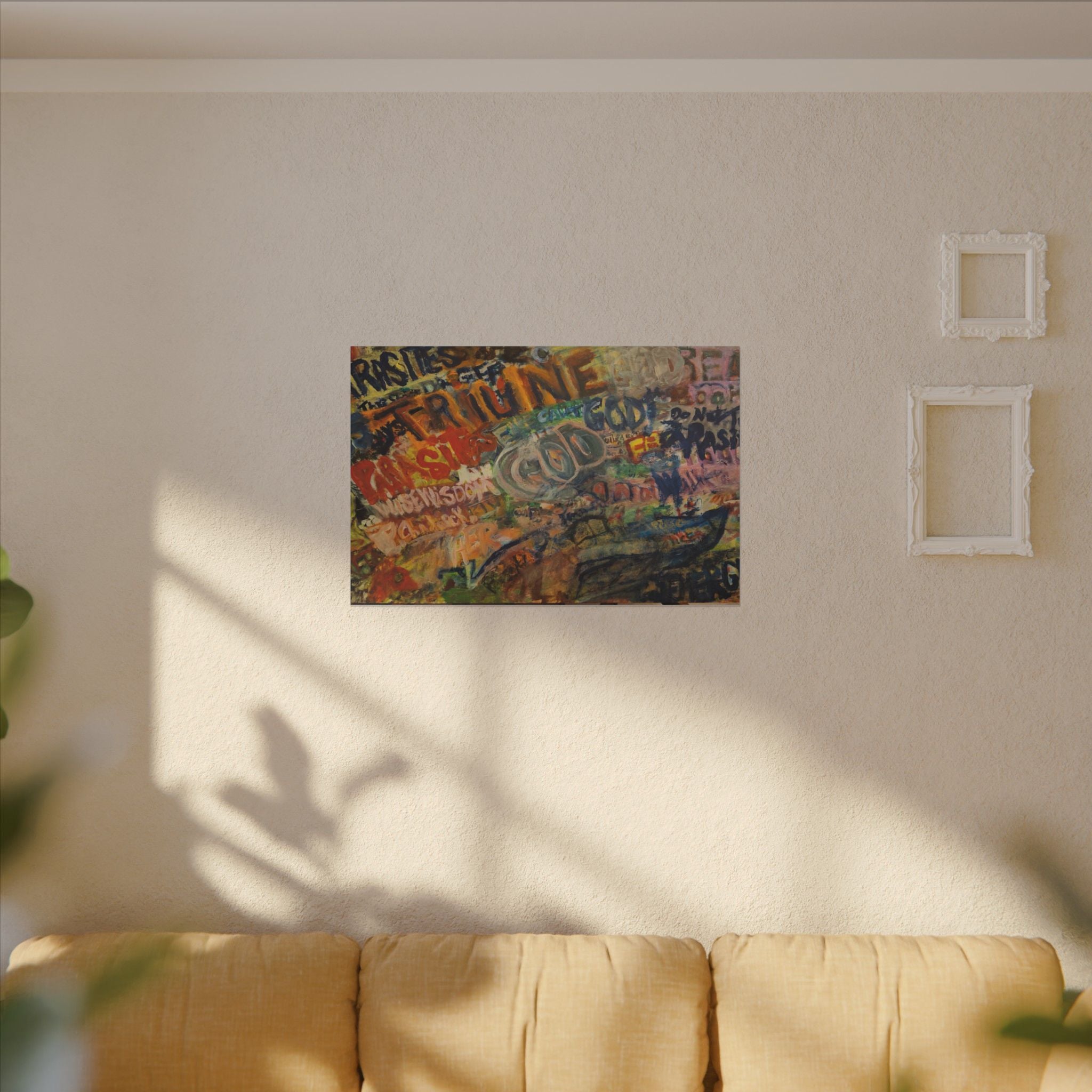 Live Painting using new technologies from Heaven using the new and old through refractories of light.