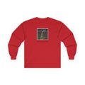 Progress Script Long Sleeve Tee — Minimal Motivational Cotton Shirt