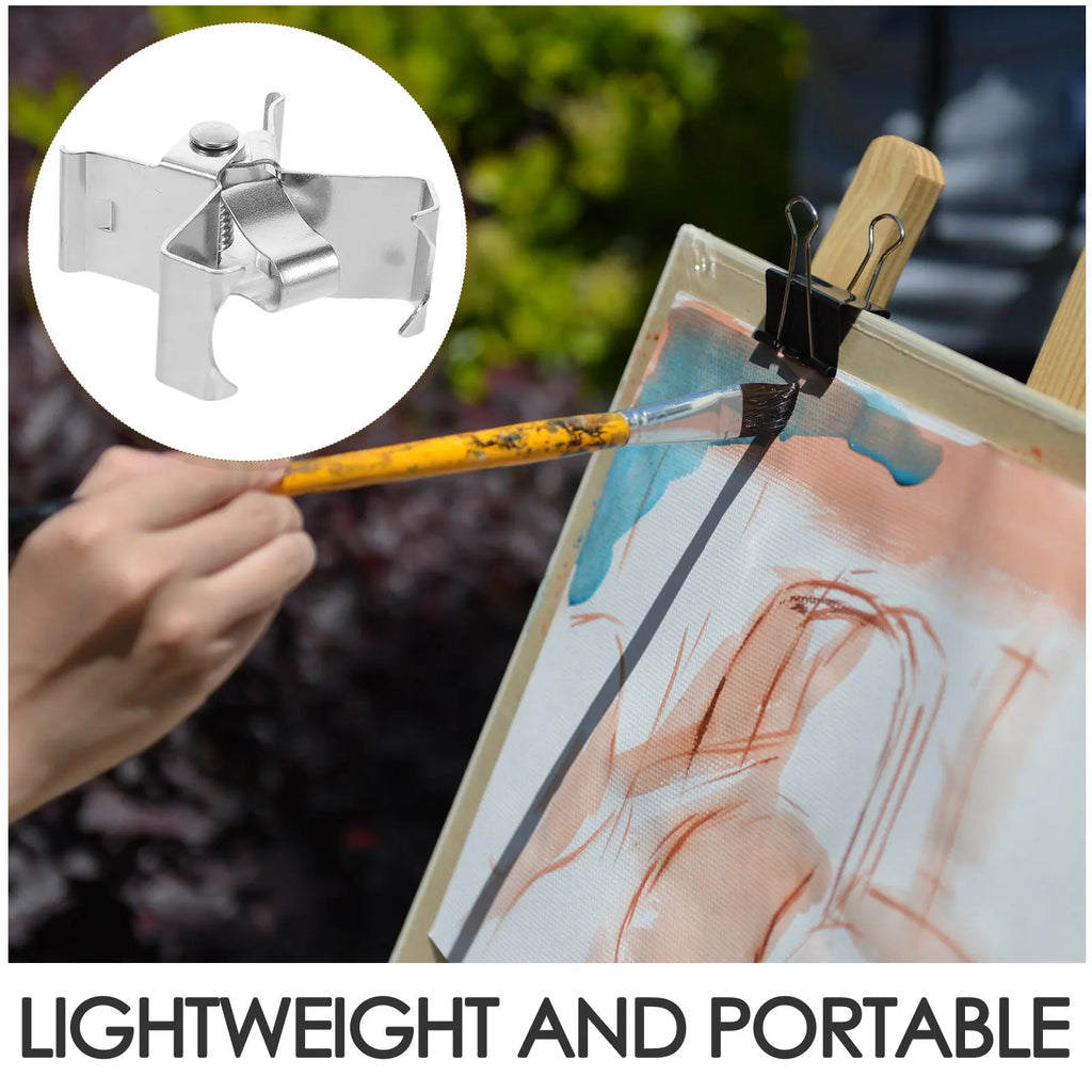 4Pcs Wet Canvas Holders Metal Frame Separating Clips Oil Painting Frame Clamps Artist Art Clamps Painting Clip Art Supplies