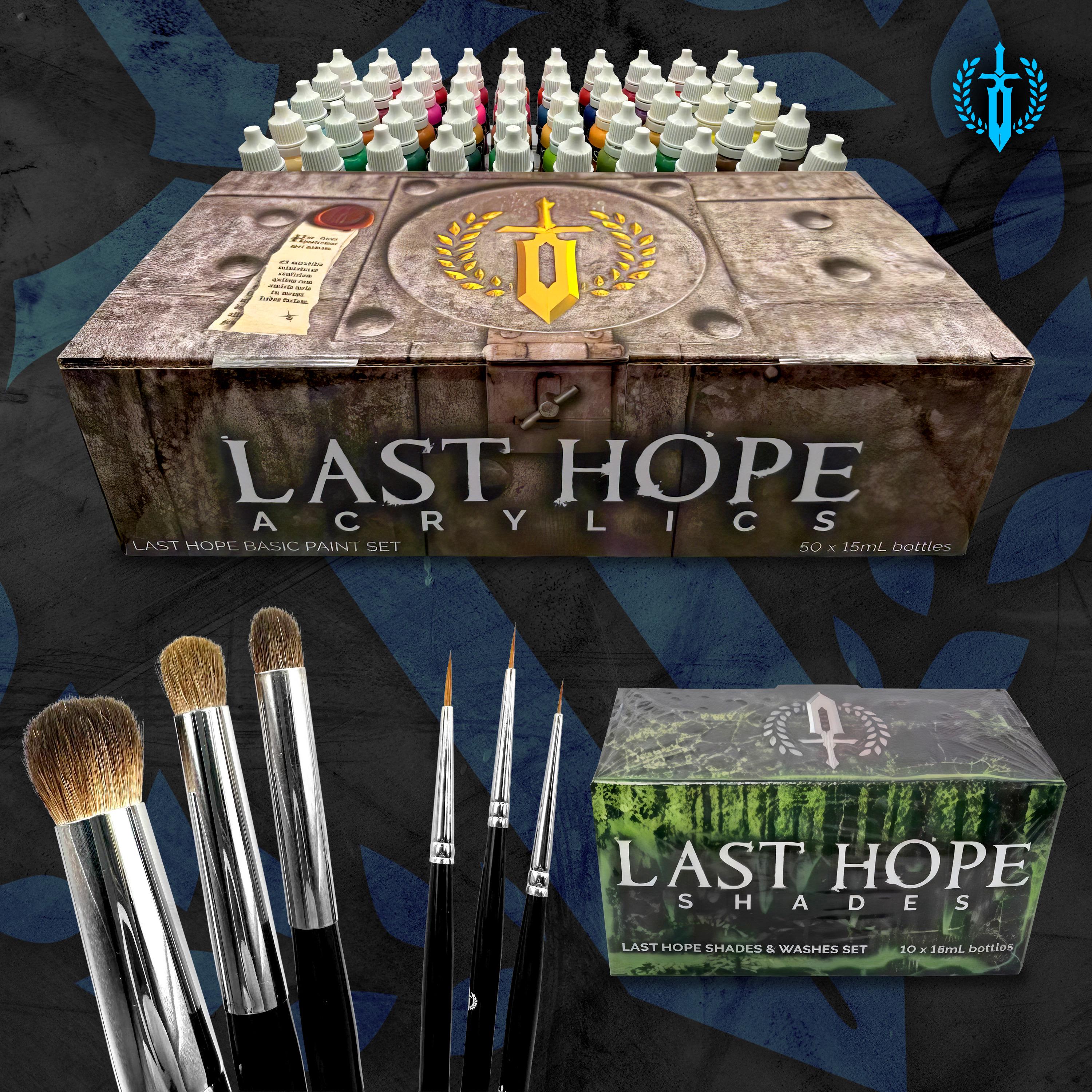 Acrylic Paint Set V2.0 for Wargame Miniatures - NEW FORMULA